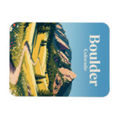 Boulder Colorado Magnet (Horizontal)