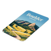 Boulder Colorado Magnet (Linke Seite)