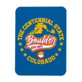 Boulder, Colorado Magnet (Vertikal)