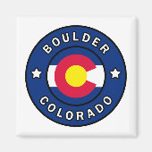 Boulder Colorado Magnet (Vorne)