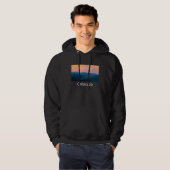 Boulder Colorado Mountain sunset hometown Hoodie (Vorne ganz)