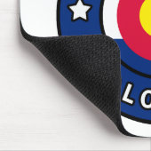 Boulder Colorado Mousepad (Ecke)