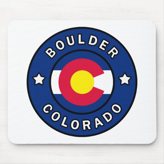 Boulder Colorado Mousepad (Vorne)