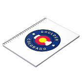 Boulder Colorado Notizblock (Linke Seite)