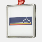 Boulder Colorado Ornament Aus Metall (Links)