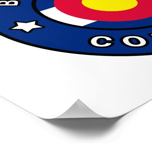 Boulder Colorado Poster (Ecke)