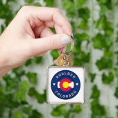 Boulder Colorado Schlüsselanhänger (Hand)