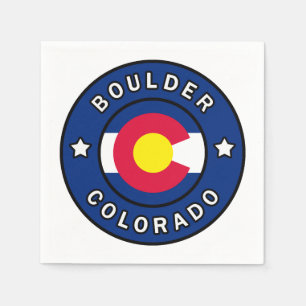 Boulder Colorado Serviette