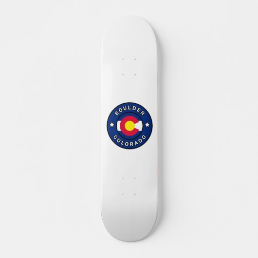 Boulder Colorado Skateboard (Vorne)