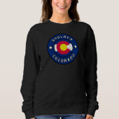 Boulder Colorado Sweatshirt (Vorderseite)