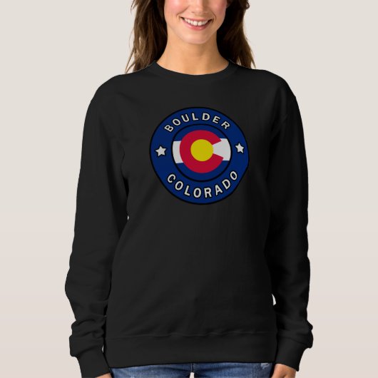 Boulder Colorado Sweatshirt (Vorderseite)