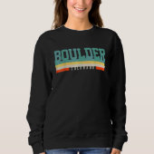 Boulder Colorado Sweatshirt (Vorderseite)