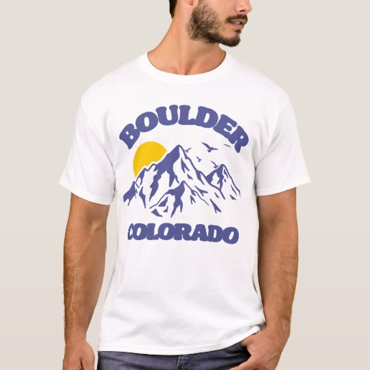 Boulder, Colorado T-Shirt (Vorderseite)