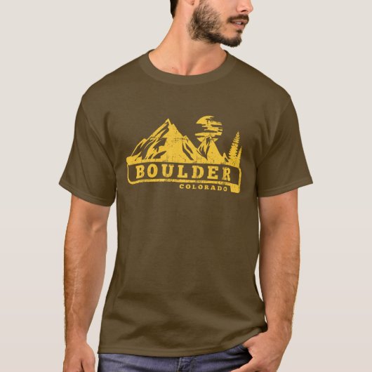Boulder Colorado T-Shirt (Vorderseite)