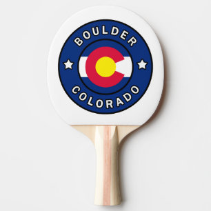 Boulder Colorado Tischtennis Schläger