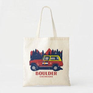 Boulder Colorado Vintage Tragetasche