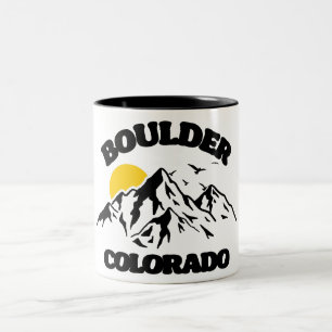 Boulder, Colorado Zweifarbige Tasse