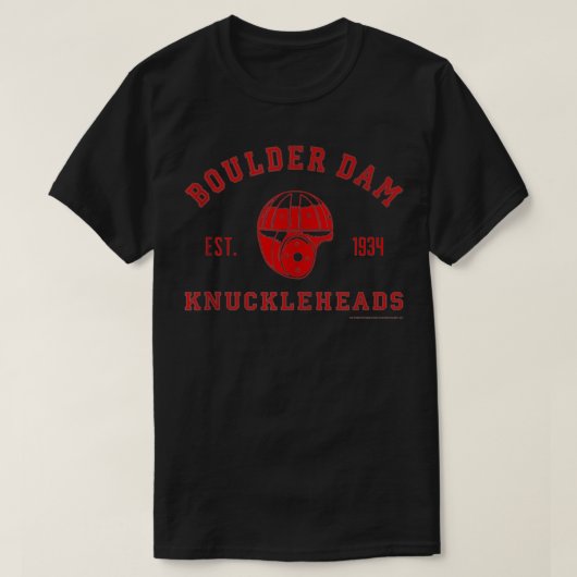 Boulder Dam Knuckleheads Curly T-Shirt (Design vorne)