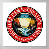 Boulder Dam Recreation Area Poster (Vorne)