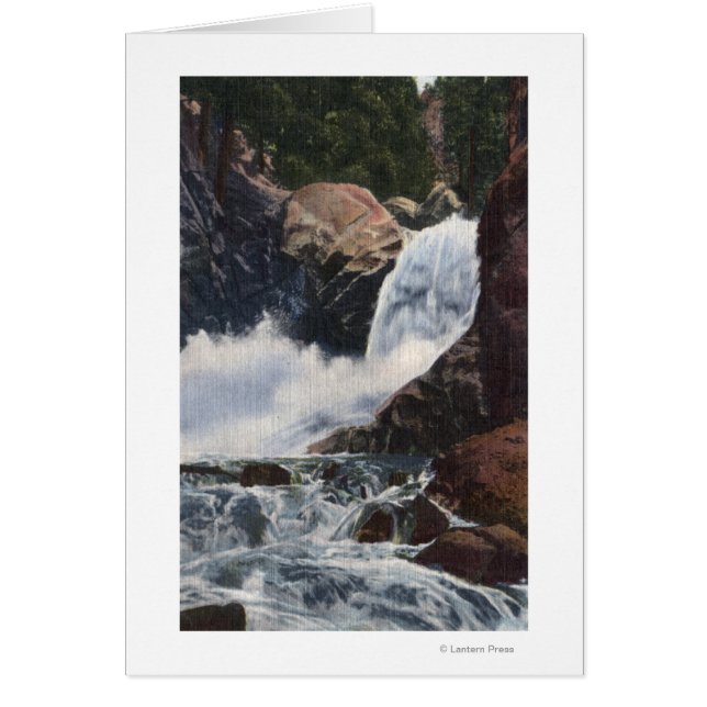 Boulder Falls in Boulder Canyon, Colorado View (Vorne)