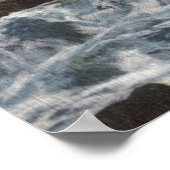 Boulder Falls in Boulder Canyon, Colorado View Poster (Ecke)