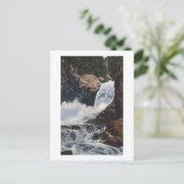 Boulder Falls in Boulder Canyon, Colorado View Postkarte (Stehend Vorderseite)