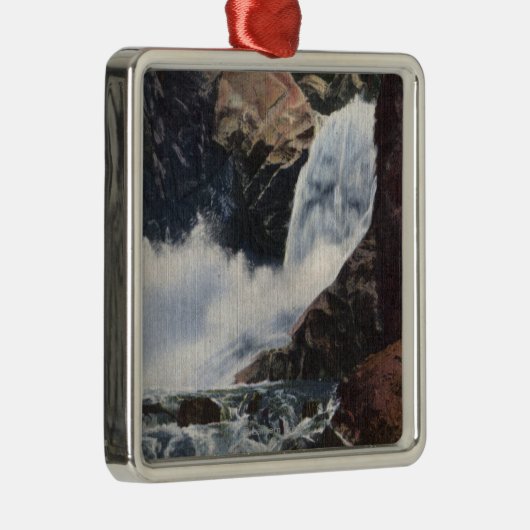 Boulder fällt in Boulder-Schlucht, Ornament Aus Metall (Rechts)