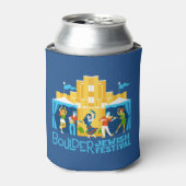Boulder J Fest Neues Logo Beer Koosy Dosenkühler (Kanne Vorderseite)