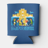 Boulder J Fest Neues Logo Beer Koosy Dosenkühler (Vorderseite)