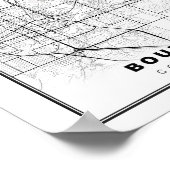 Boulder Map Poster (Ecke)