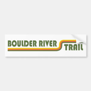 Boulder River Trail Washington Autoaufkleber