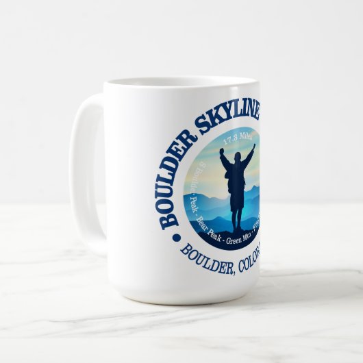 Boulder Skyline Traverse (V) Kaffeetasse (Vorderseite Links)