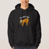 Boulder Sloth Climbing Rock Hoodie (Vorderseite)