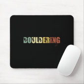Boulder Sportklettern und Bouldern Mousepad (Mit Mouse)