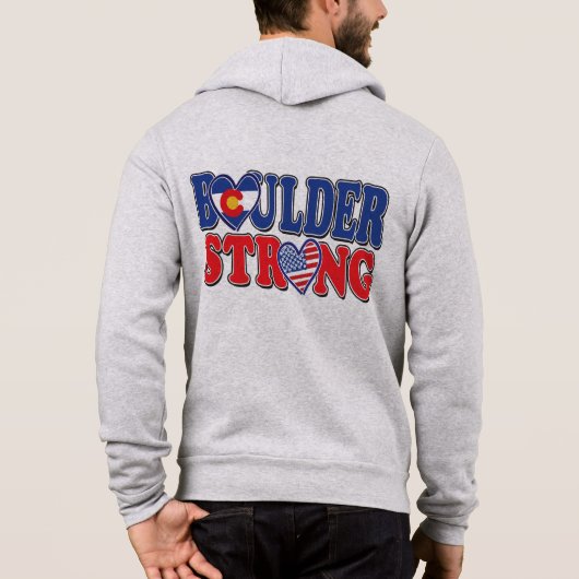 Boulder-Strong Hoodie (Rückseite)