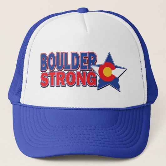Boulder-Strong-Star Truckerkappe (Vorderseite)