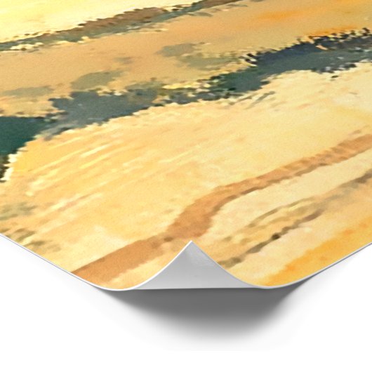 "Boulder Valley Utah" von Maynard Dixon Poster (Ecke)