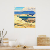 "Boulder Valley Utah" von Maynard Dixon Poster (Küche)