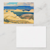 Boulder Valley von Maynard Dixon Mitteilungskarte (Vorne/Hinten)