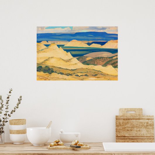 Boulder Valley von Maynard Dixon Poster (Küche)