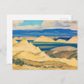 Boulder Valley von Maynard Dixon Postkarte (Vorne/Hinten)