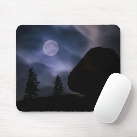 Boulder von Mondlicht | Yosemite National Park Mousepad (Mit Mouse)