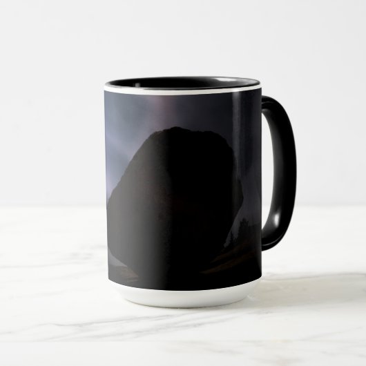 Boulder von Mondlicht | Yosemite National Park Tasse (VorderseiteRechts)
