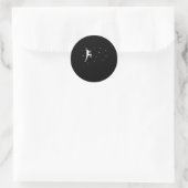Boulder Wall Boulder Hall Climber-Geschenk Runder Aufkleber (Tasche)