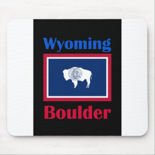 Boulder Wyoming Mousepad