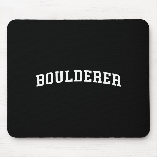 Boulderer  mousepad (Vorne)