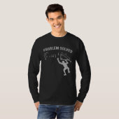 Boulderer Problem gelöst Klettern T-Shirt (Vorne ganz)