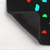 Boulderer When Bouldering On Climbing Wall  Mousepad (Ecke)