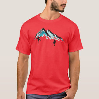 Bouldering Bouldern Künstlicher Klettersport Gesch T-Shirt