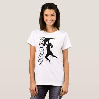 Bouldering Druck-Frauen T-Shirt